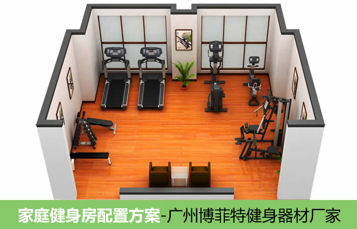 健身房設計_健身館設計方案_健身房效果圖