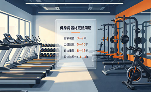 健身房器材應該多久更新一次？什麽時候需要更換設備？